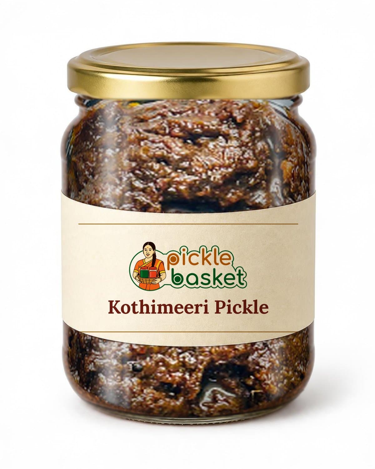 Kothimeeri Pickle - Vegetarian Pickle from Pickle Basket