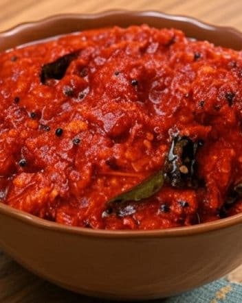 పండు మిరప పచ్చడి - Authentic Homemade Pickle పండు మిరప పచ్చడి - Vegetarian Pickle - Buy Online from Pickle Basket - photo 2