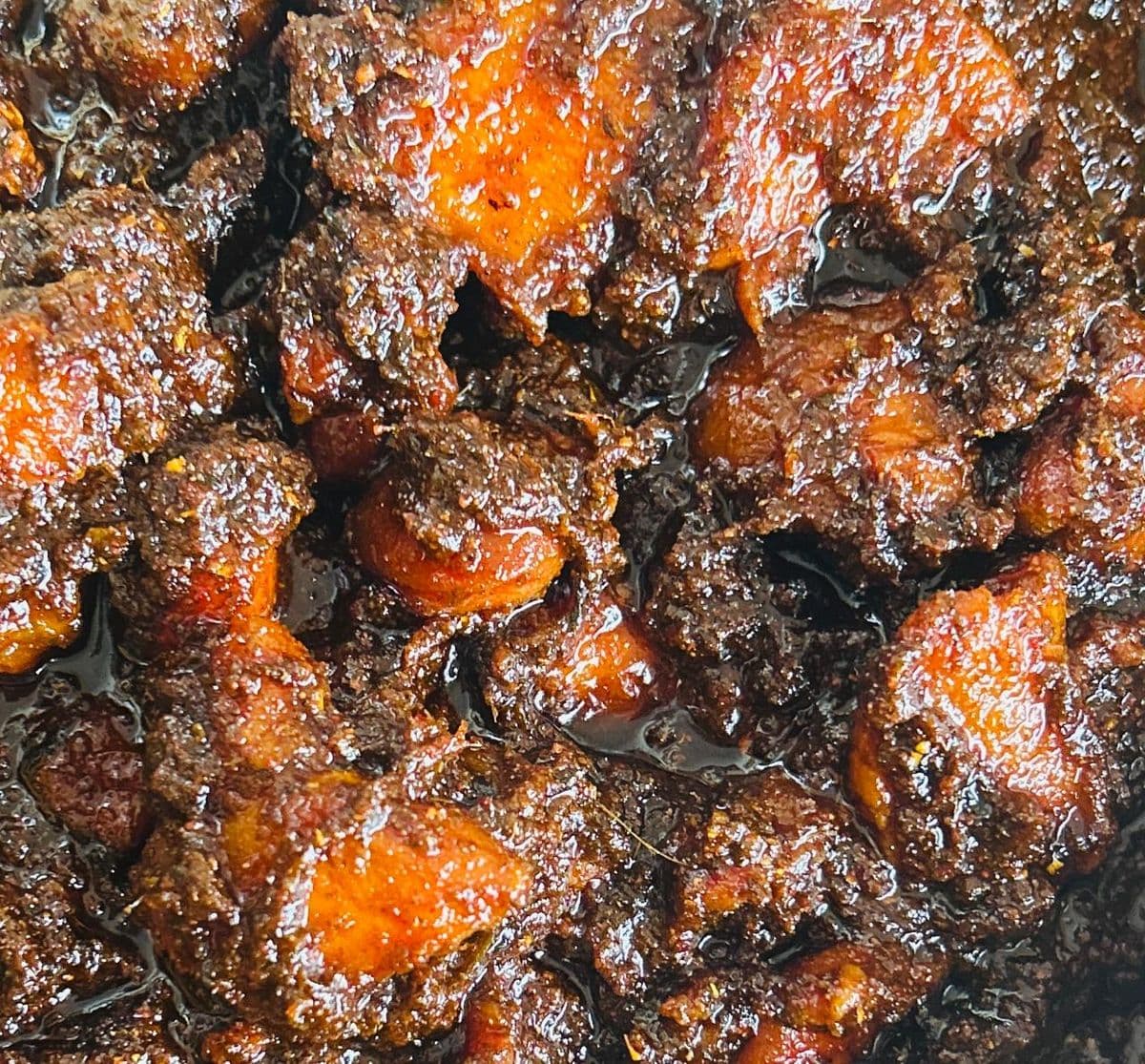 Gongura Chicken Pickle - Authentic Homemade Pickle Gongura Chicken Pickle - Non-Vegetarian Pickle - Buy Online from Pickle Basket - photo 2