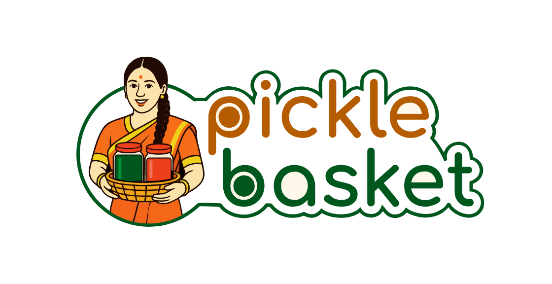 Pickle Basket - Authentic Homemade Indian Pickles Logo